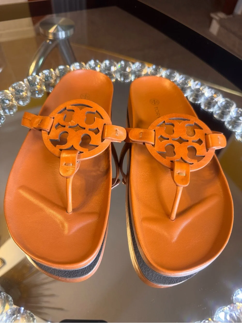 Tory Burch Miller Cloud Sandal. Size 9